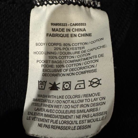 Nike Air Jordan Legacy AJ11 Hoodie Mens Size Large Sweatshirt Streetwear Black - Picture 10 of 12